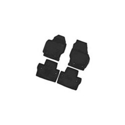 Vloermatten rubber grijs