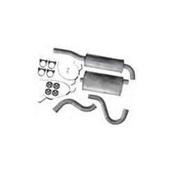 Exhaust system, Stainless steel from Catalytic converter