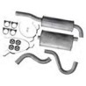Exhaust system, Stainless steel from Catalytic converter