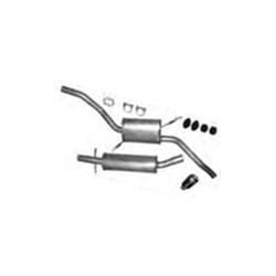 Exhaust system, Stainless steel from Catalytic converter