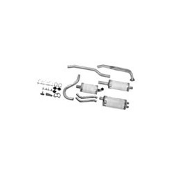 Exhaust system, Stainless steel from Manifold