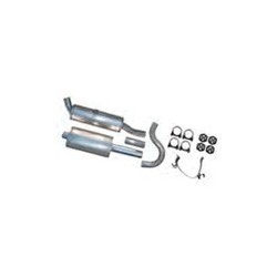 Sports silencer set from Catalytic converter