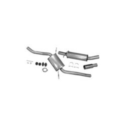Sports silencer set Stainless steel from Catalytic converter