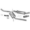 Sports silencer set Stainless steel from Catalytic converter