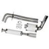 Sports silencer set Stainless steel from Catalytic converter