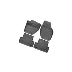 Vloermatten rubber koolstof