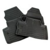 Floor accessory mats Rubber black