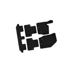 Vloermatten velours antraciet