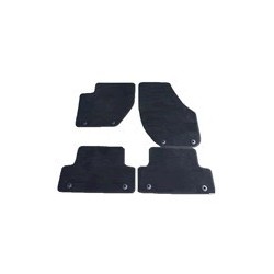 Floor accessory mats Velours charcoal