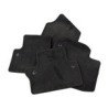 Floor accessory mats Velours black