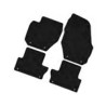 Floor accessory mats Velours black grey