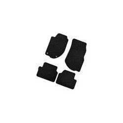 Floor accessory mats Velours black-grey
