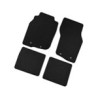 Floor accessory mats Velours black-grey