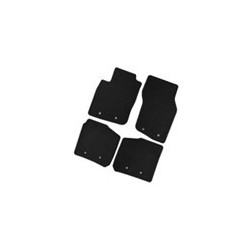 Floor accessory mats Velours black-grey