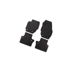 Floor accessory mats Velours black-grey