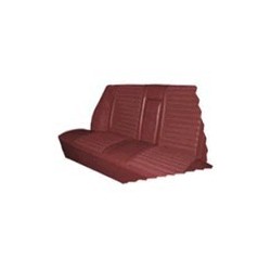 Bekledingsset achterbank rood