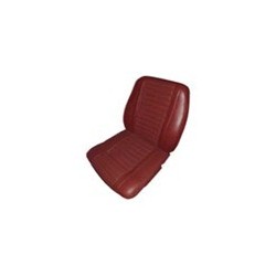 Upholstery Front seat Seat surface Back rest red Kit for one Seat
