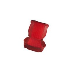 Bekledingsset voor een zitting voorstoel rood