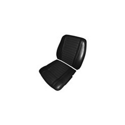 Upholstery Front seat Seat surface Back rest black Kit for one Seat
