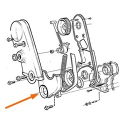 Cover, Timing belt front lower