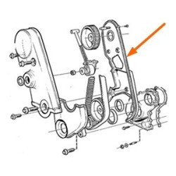 Cover, Timing belt rear