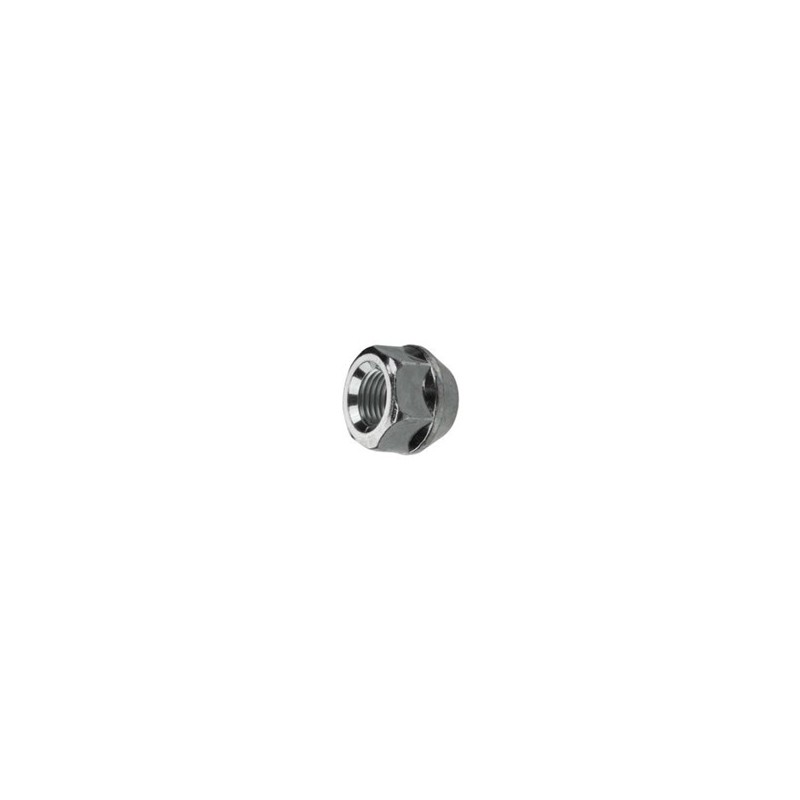 Wheel nut silver