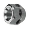 Wheel nut silver