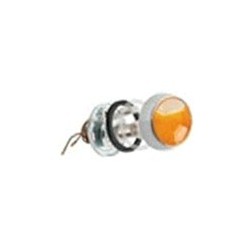 Indicator, front white-orange