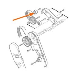 Spanrol distributieriem dieselmotor