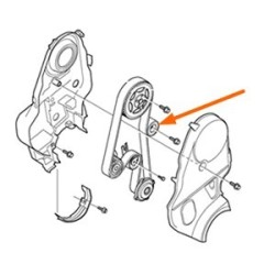 Guide pulley, Timing belt