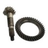 Pinion and crown wheel
