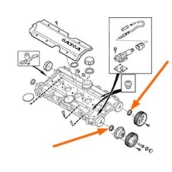 Radial oil seal Camshaft front