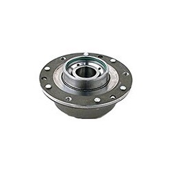 Camshaft adjustment outlet side