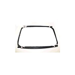 Door window fuzzies for both sides