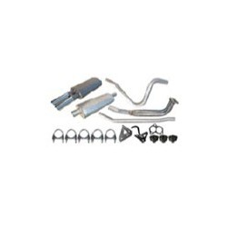 Sports silencer set Mild steel from Manifold with Add-on material