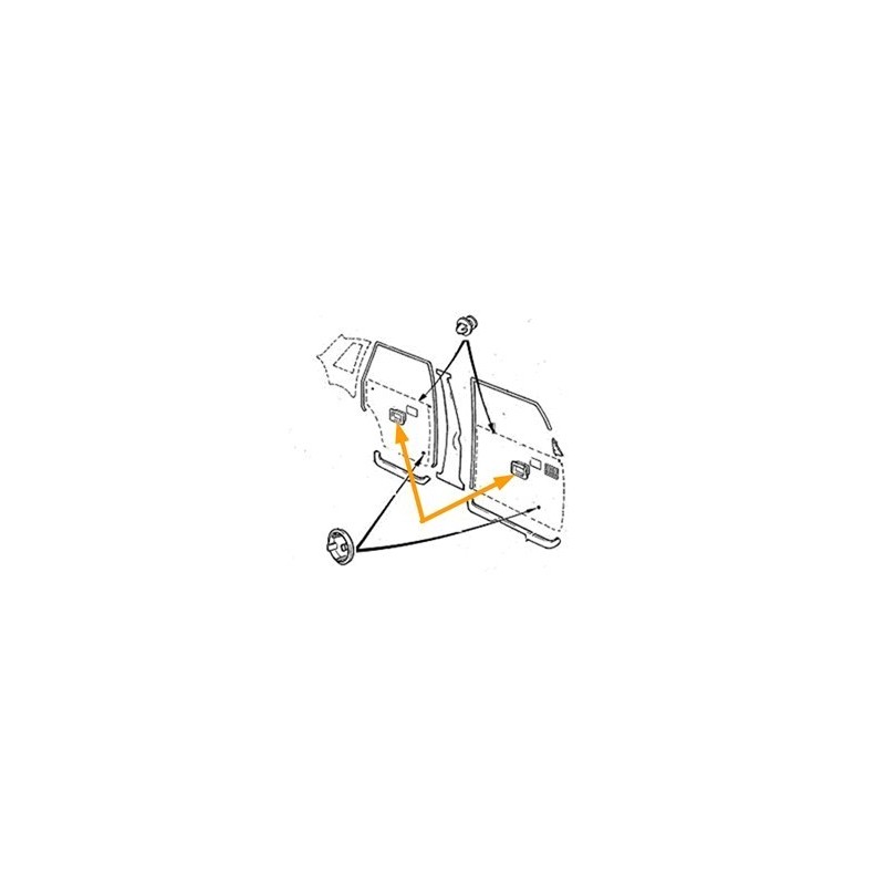 Frame door opener hutch blue