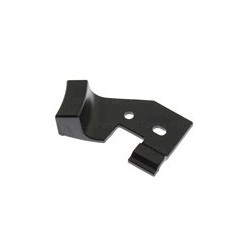 Stopplaat achterklep voor carrosserie links