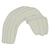 Inner fender panel rear right