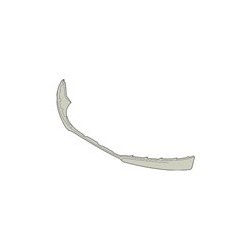 Spoiler voor bumper voorzijde tot '13