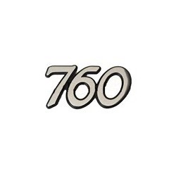 Embleem kofferdeksel "760"^