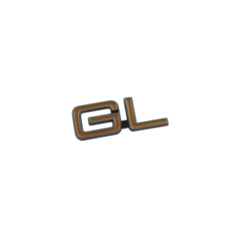 Embleem radiateurgrill "GL" van '81 tot '84