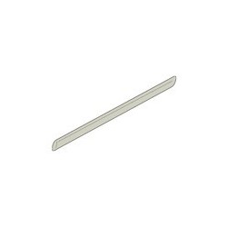 Sierlijst deur passagierszijde achterzijde gegrond^