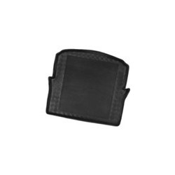 Trunk mat Synthetic material Rubber black