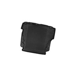 Trunk mat Synthetic material Rubber black