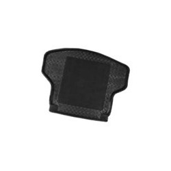 Trunk mat Synthetic material Rubber black