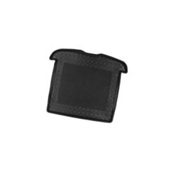 Trunk mat Synthetic material Rubber black