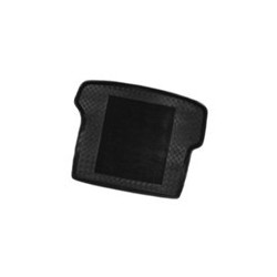 Trunk mat Synthetic material Rubber black