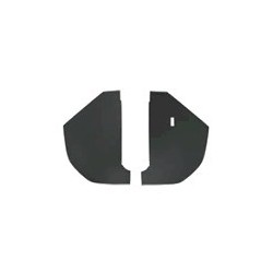 Binnenpaneelset A-stijl zwart karton voor beide zijden vanaf '65