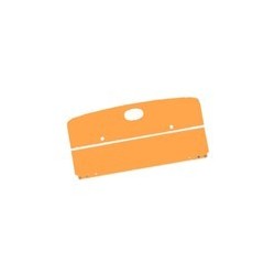 Binnenpaneelset plank achterbank zonder bekleding hout^