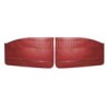 Interior door panel red Kit for both sides from '69